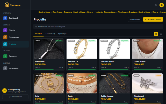Stockwise – Order Management for WhatsApp Sellers